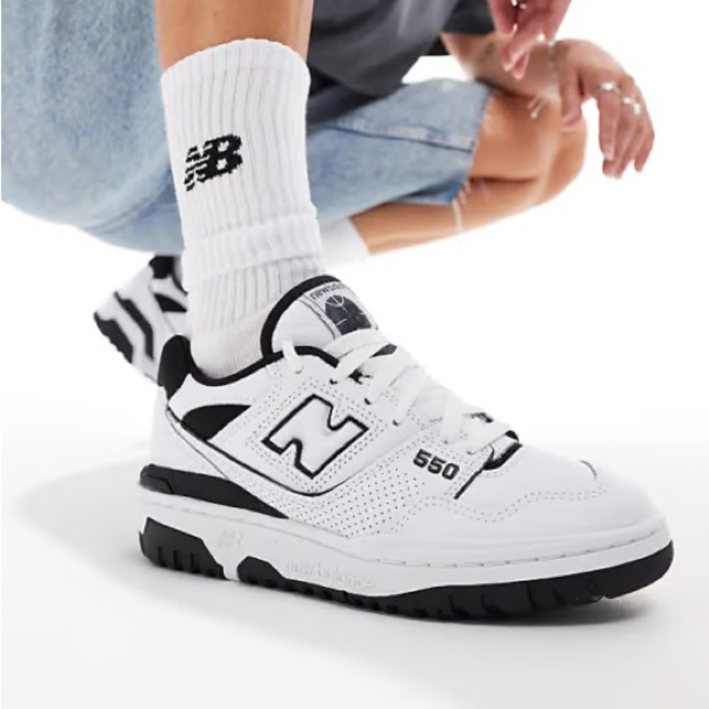 New Balance 550 White - Retro Streetwear Style